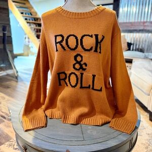 Panache Orange Rock & Roll Sweater